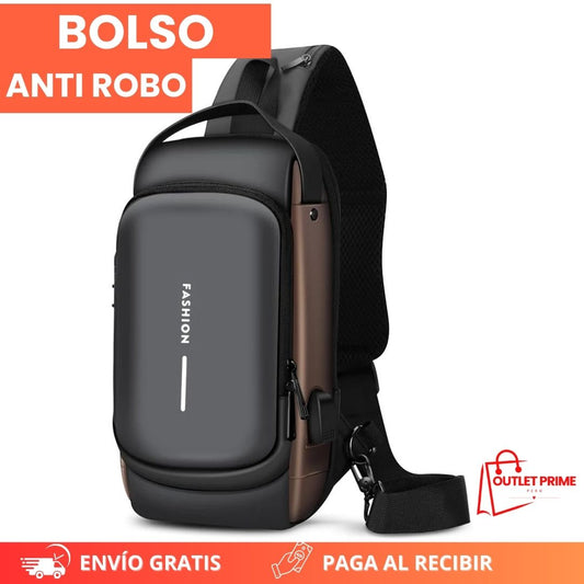 Bolso Anti Robo De Cuero