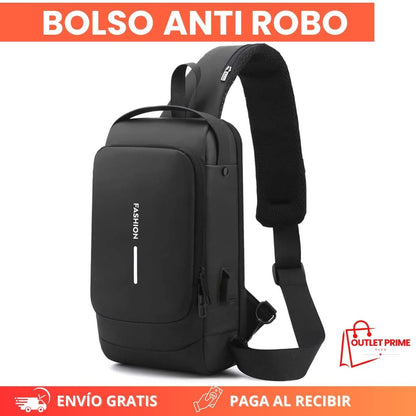 Bolso Anti Robo De Cuero